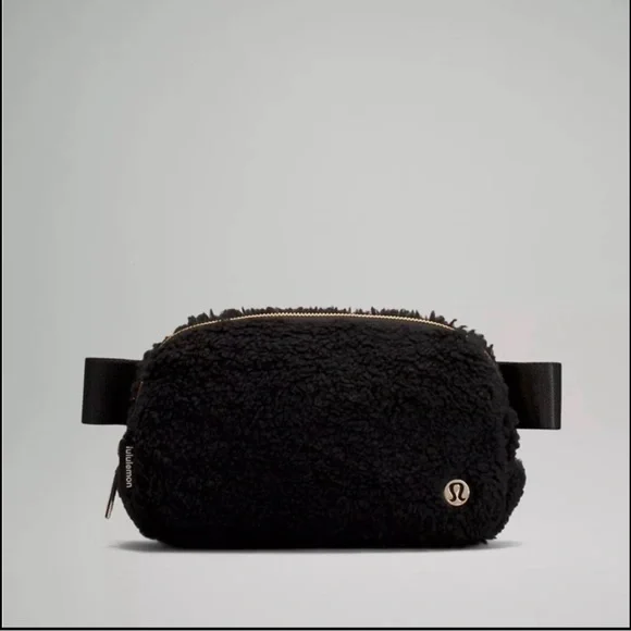 Everywhere BELT BAG Fleece black Fanny Pack LAST CHANCE Lululemon - Picture 16 of 16